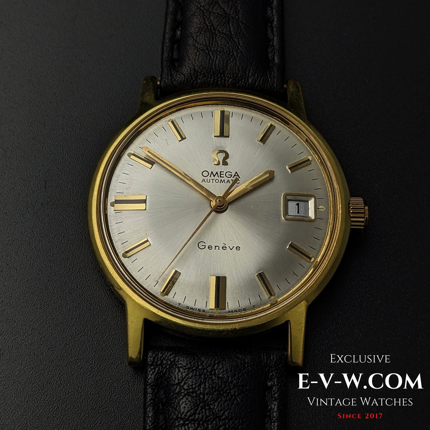 55 Years Old Vintage Omega Geneve / Ref. 166.070 / Cal. 565 / Vintage 1970