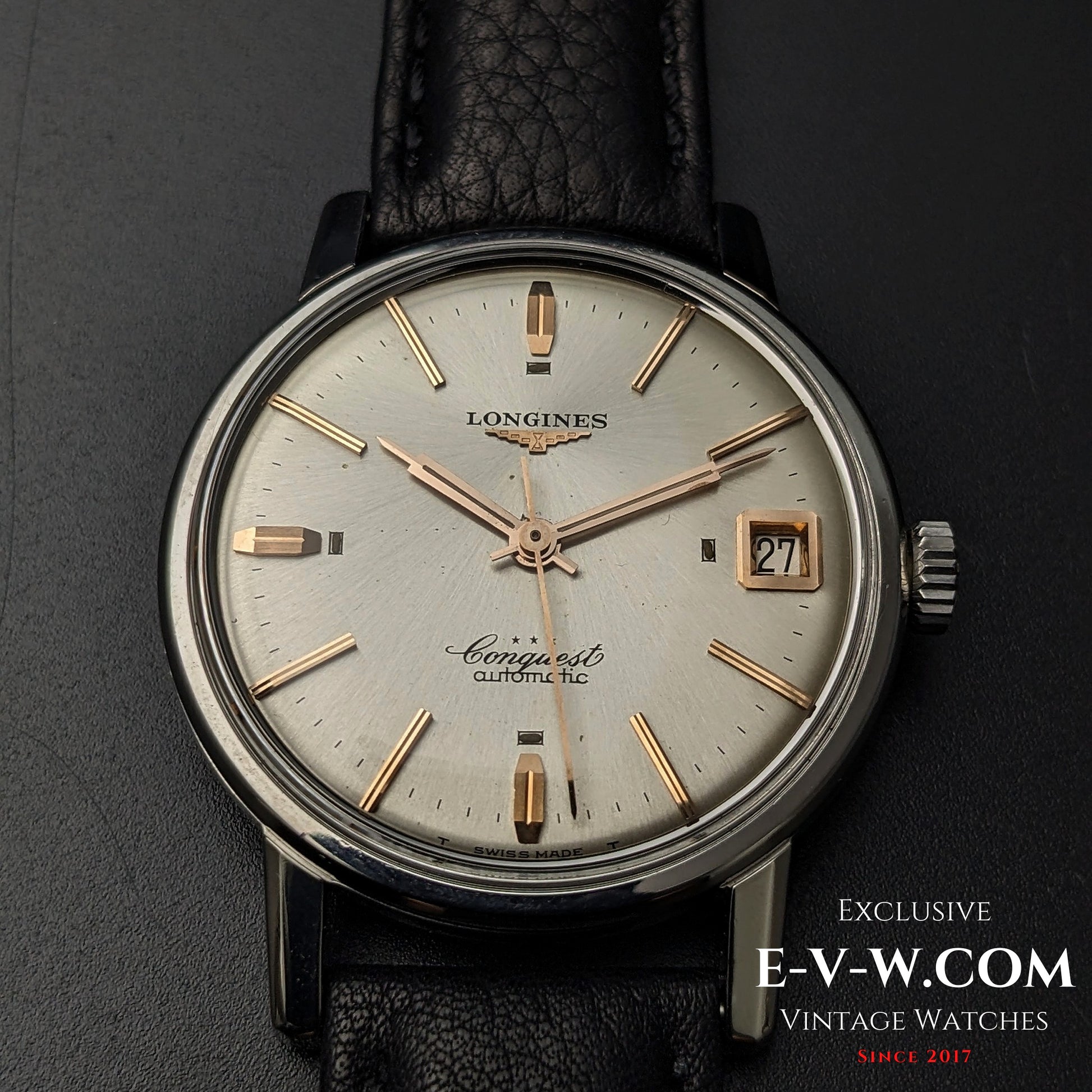 59 Years Old Vintage Longines Conquest Automatic / Ref. 9024 / Cal. 291 / Vintage 1966