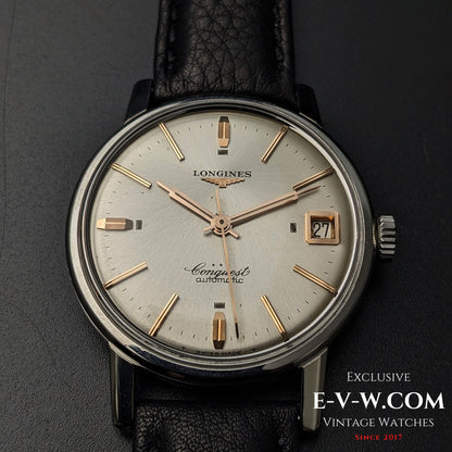59 Years Old Vintage Longines Conquest Automatic / Ref. 9024 / Cal. 291 / Vintage 1966