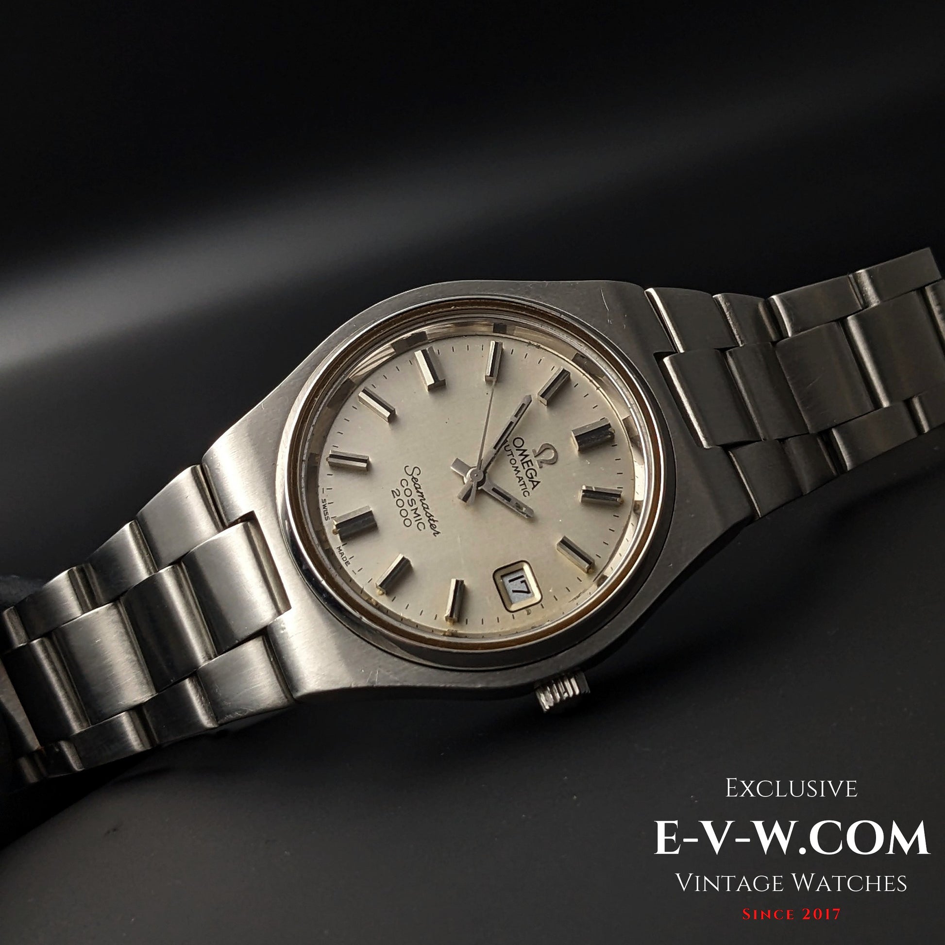 55 Years Old Vintage Omega Seamaster Cosmic 2000 / Jumbo 38mm / Ref. 166135 / Cal.1012/ Vintage 197055 Years Old Vintage Omega Seamaster Cosmic 2000 / Jumbo 38mm / Ref. 166135 / Cal.1012/ Vintage 197055 Years Old Vintage Omega Seamaster Cosmic 2000 / Jumbo 38mm / Ref. 166135 / Cal.1012/ Vintage 1970