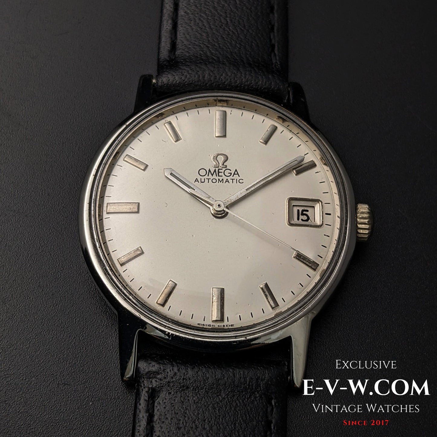 Montre Omega automatique vintage de 54 ans, réf. 166070 / Cal. 565, millésime 1970