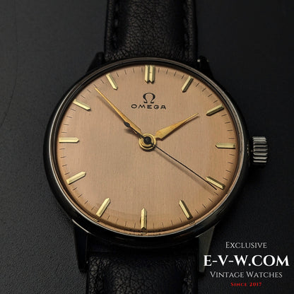 73 Years Old Vintage Omega Salmon Dial / Ref. 2348-7 / Cal. 283 (30T2) / Vintage 195273 Years Old Vintage Omega Salmon Dial / Ref. 2348-7 / Cal. 283 (30T2) / Vintage 1952