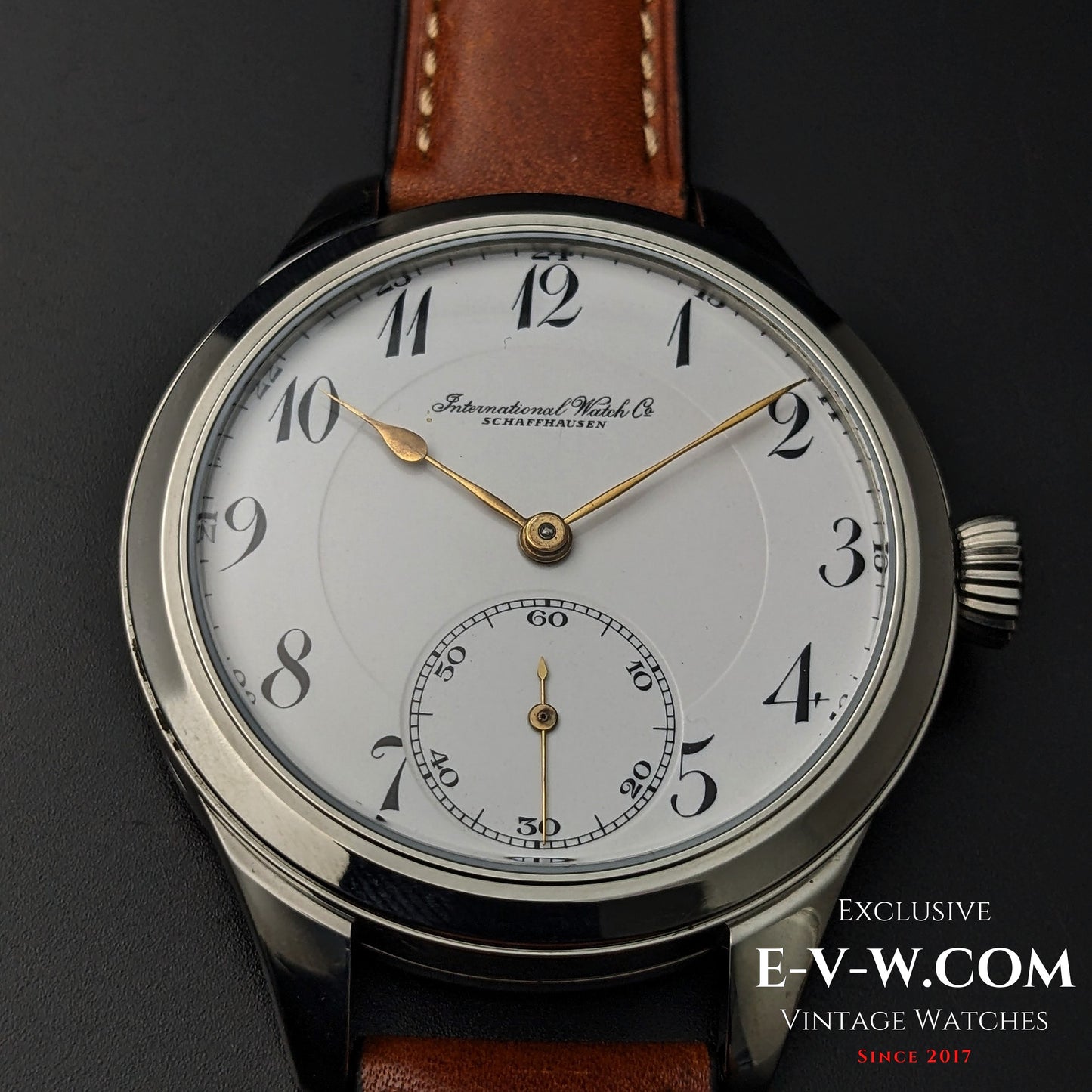 118 Years Old Antique IWC Schaffhausen Jumbo / Pocket Watch Movement / Cal. 53 / Antique 1907