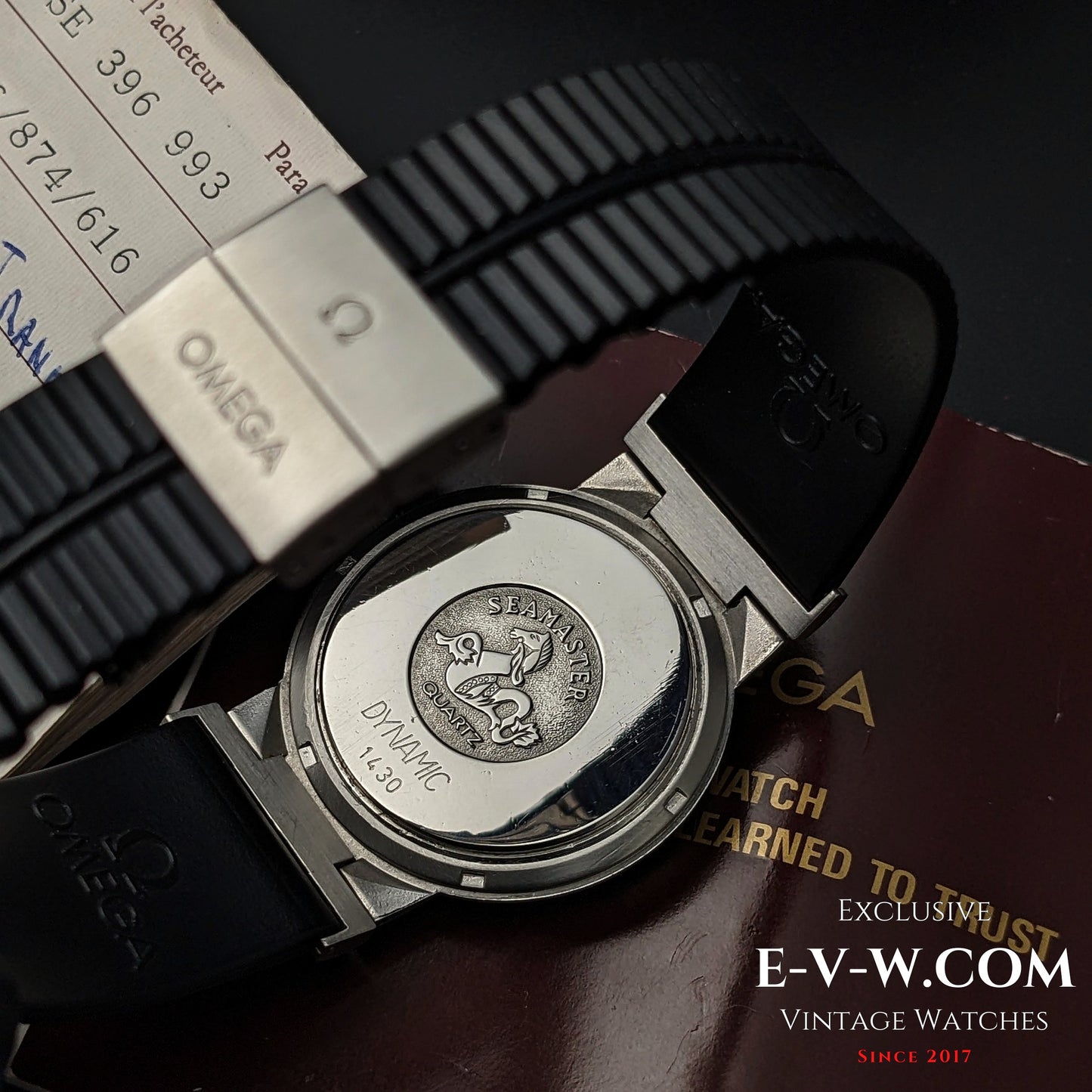 43 Years Old Vintage Omega Seamaster DYNAMIC / Ref. 3960993 / Cal. 1430 / Vintage 1982