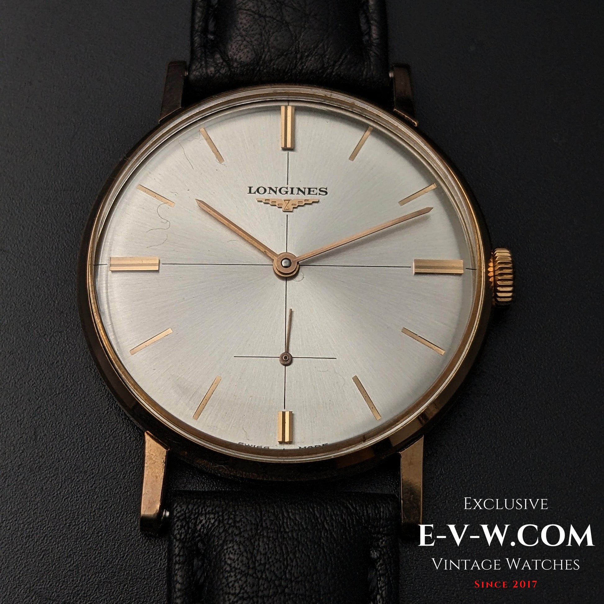 59 Years Old Vintage Longines Calatrava 18k gold / Ref. 7515 / Cal. 30L