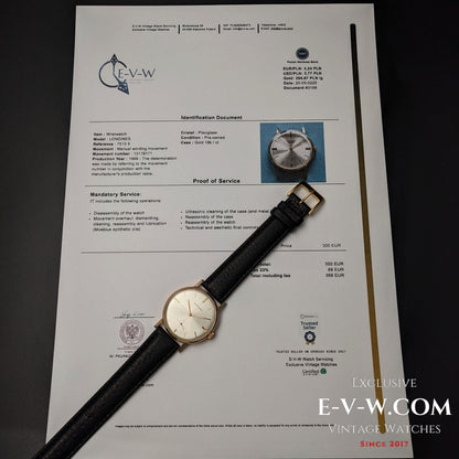 Longines Calatrava vintage de 59 ans, or 18 carats / Réf. 7515 / Cal. 30L / Révisée