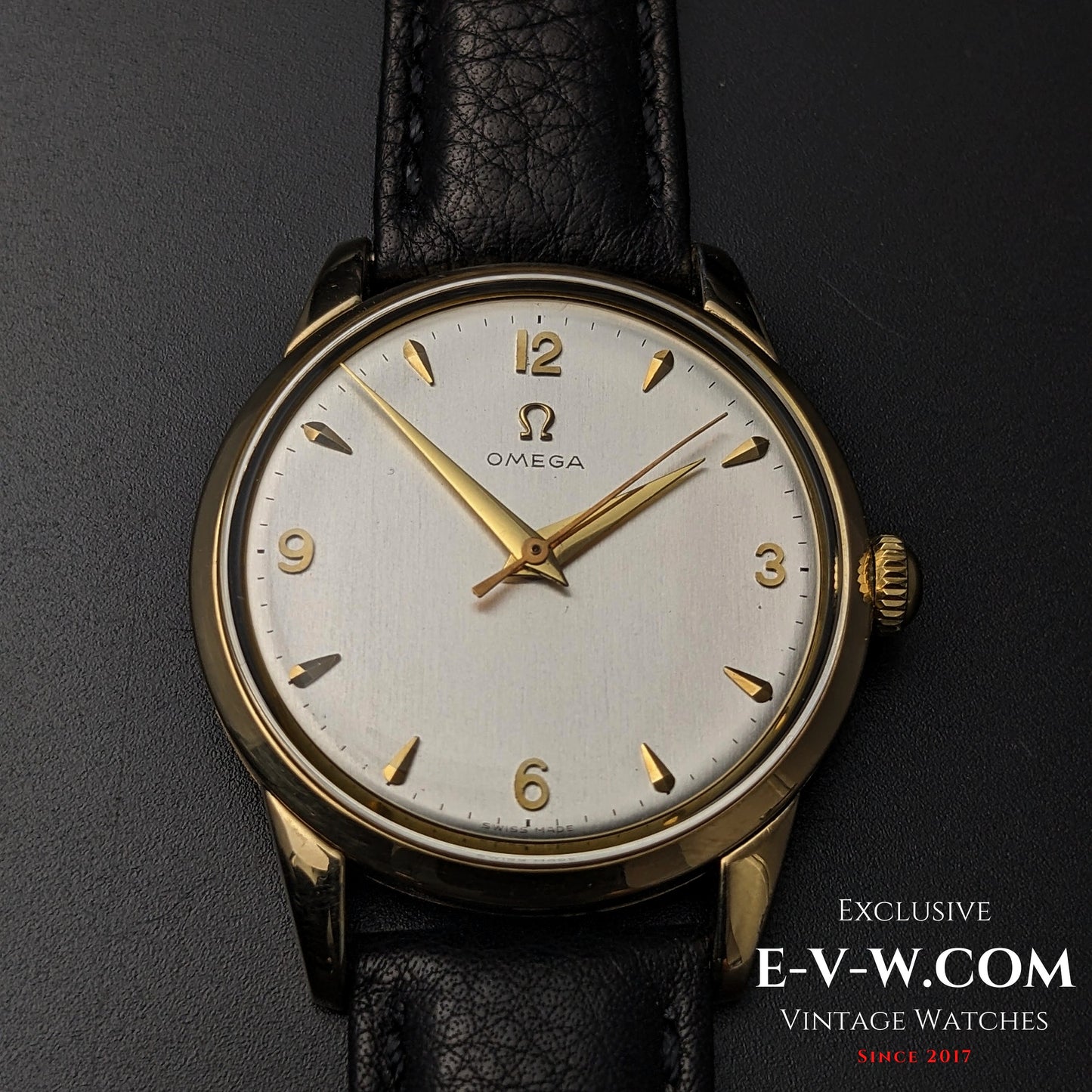 Omega vintage plaqué or, 73 ans / Réf. 2498-4 / Cal. 283 (30T2) / Année 1952