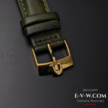 Omega Classic vintage de 69 ans, plaquée or 14 carats / Rare / Réf. 4066-1 / Cal. 302 / Année 1956