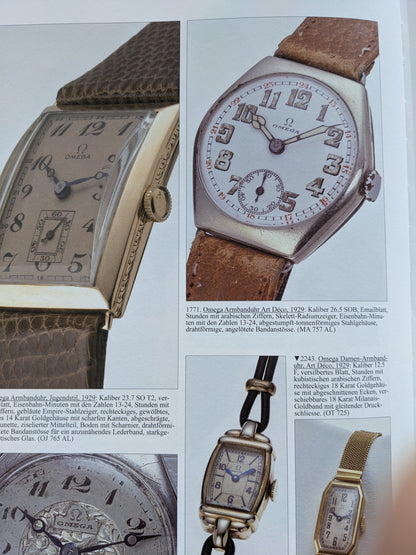 Montre Omega Art Déco à plaque dorée, 96 ans | Calibre 26,5 SOB | Modèle 1929 | Révisée