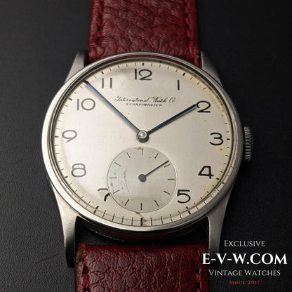Montre de ville IWC Schaffhausen vintage (87 ans), modèle ancien civil | Cal. 83 | Année 1938 / Révisée