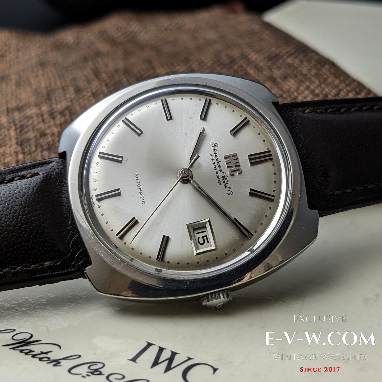 57 ans — IWC Schaffhausen — Réf. R814A — Cal. 8541 — Millésime 1968 — Révisée