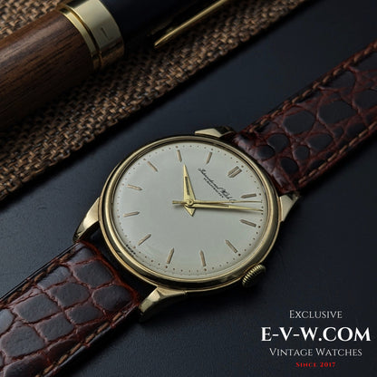 68 ans — IWC Schaffhausen — Montre habillée élégante en or 9 carats — Cal. 89 — Vintage 1957 — Révisée