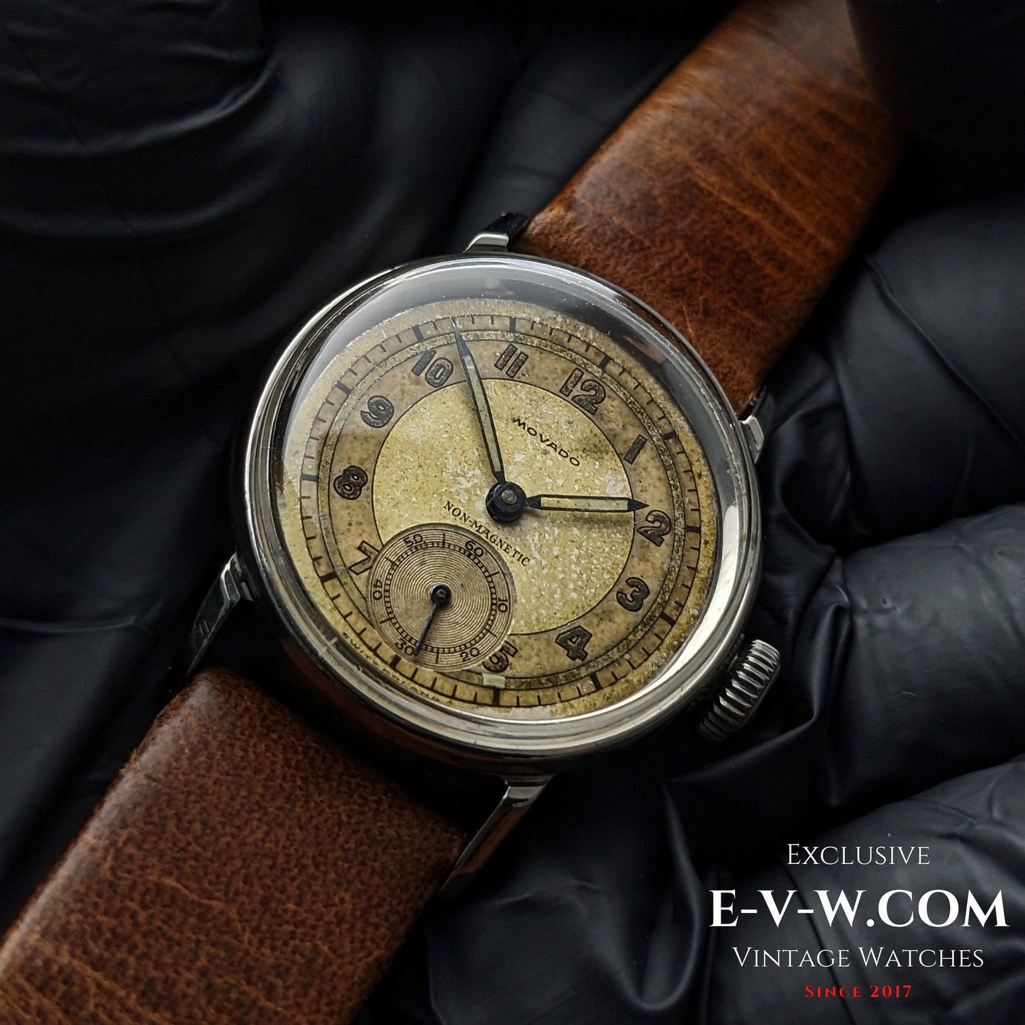 83 ans — Movado — Époque Seconde Guerre mondiale — Calibre 150MN — Année 1942 — Révisée