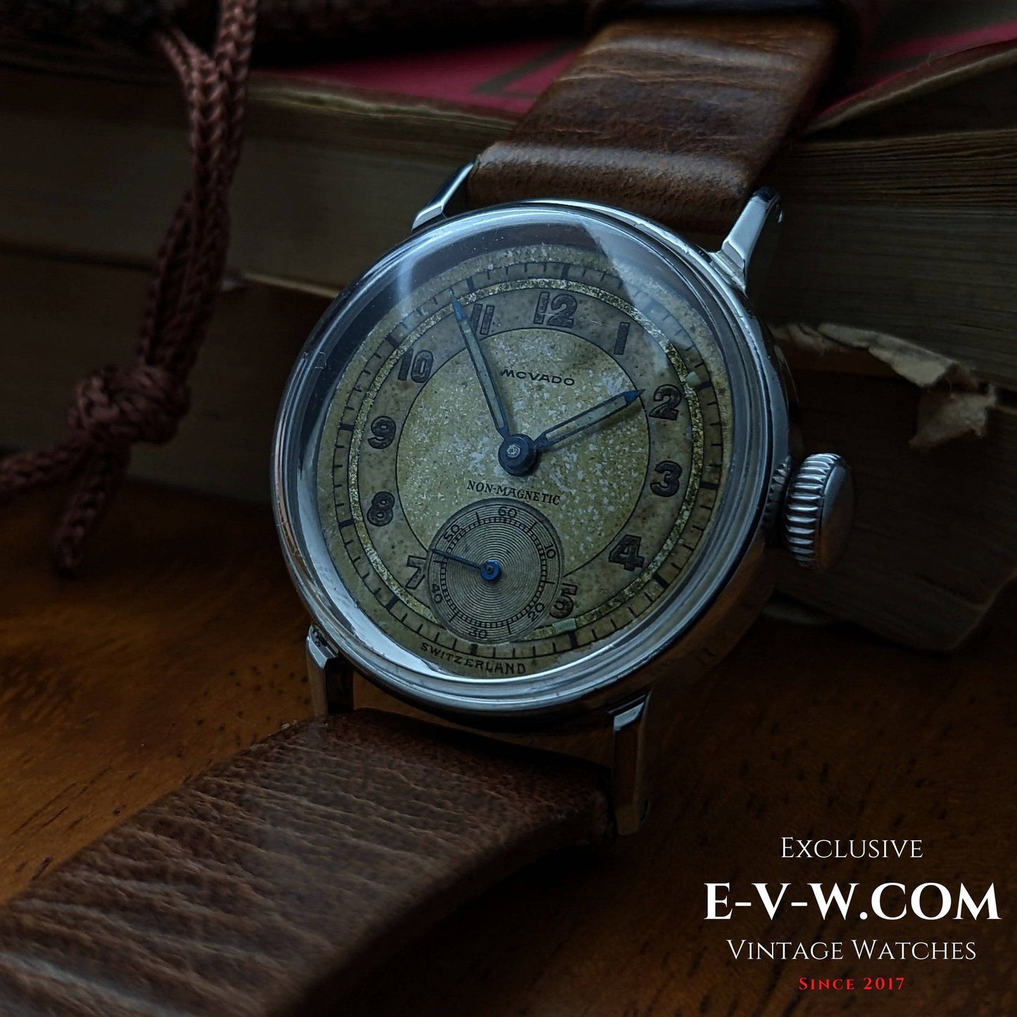 83 ans — Movado — Époque Seconde Guerre mondiale — Calibre 150MN — Année 1942 — Révisée