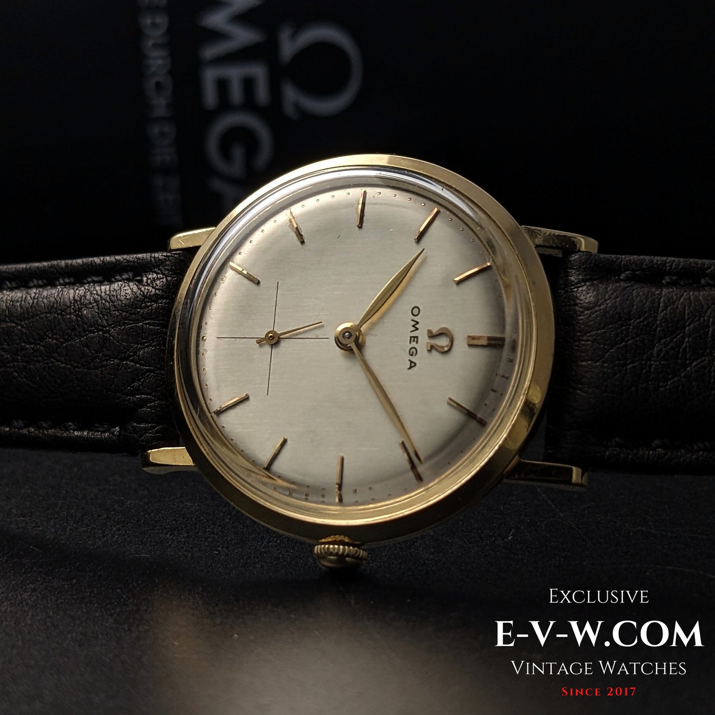 71 ans - Omega plaqué or 14 carats - Réf. N-6255 - Calibre 302 - Année 1954 - Révisée