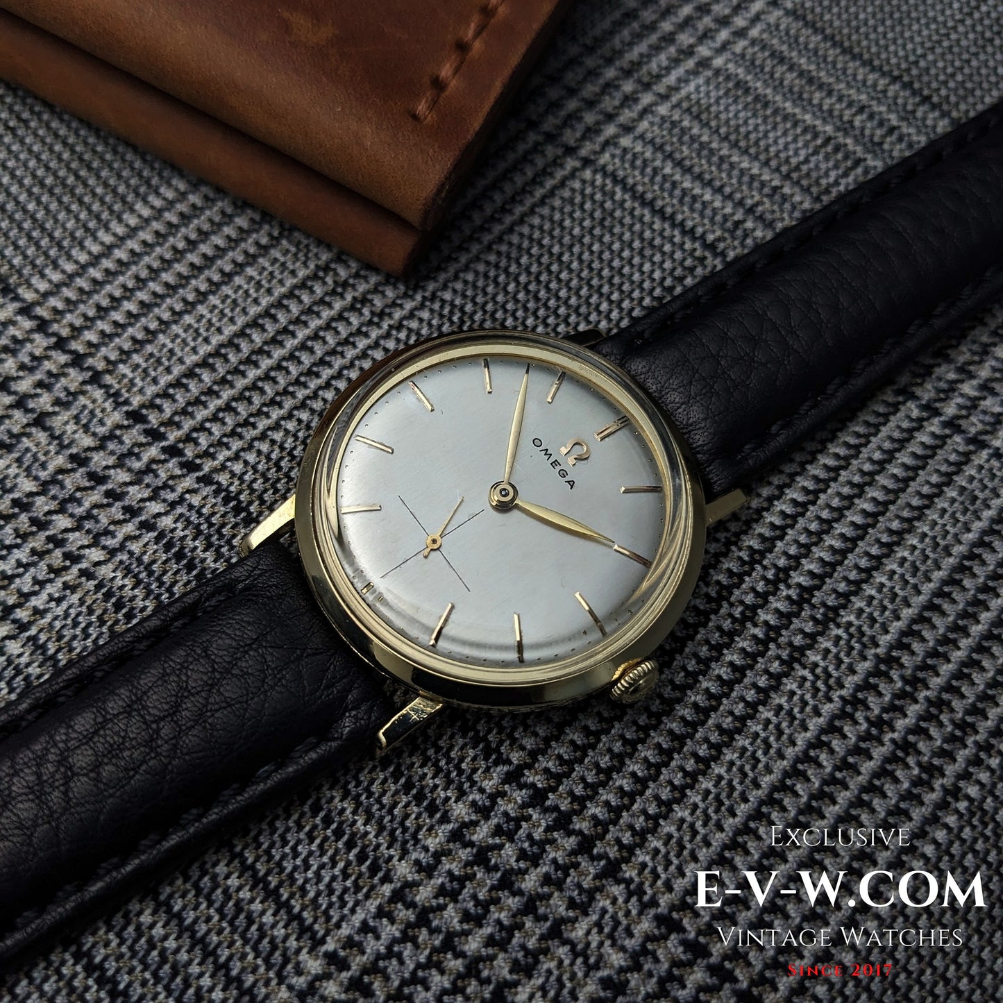 71 ans - Omega plaqué or 14 carats - Réf. N-6255 - Calibre 302 - Année 1954 - Révisée