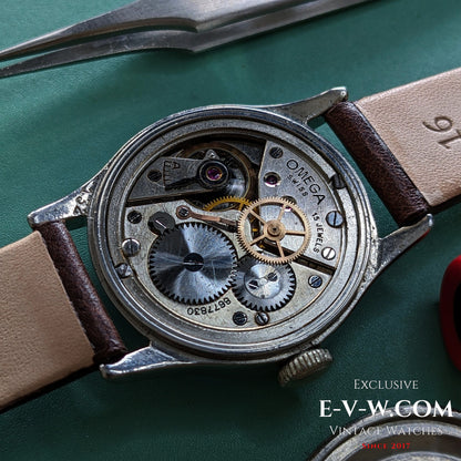88 ans— Omega Medicus - Cal. 23.4 SC1 — Antique 1937 — Révisé