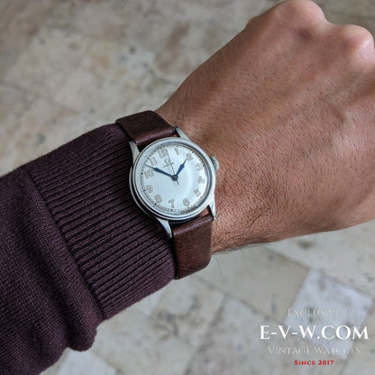 88 ans— Omega Medicus - Cal. 23.4 SC1 — Antique 1937 — Révisé