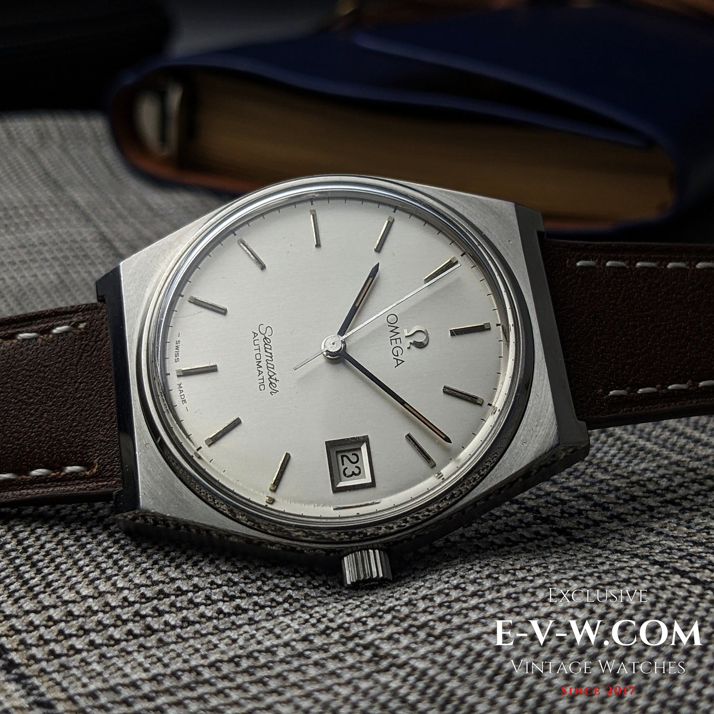 Omega Seamaster AUTOMATIQUE milieu des années 1970 | Réf. 166.0203 | Cal. 1012 | Année 1975 | Révisée