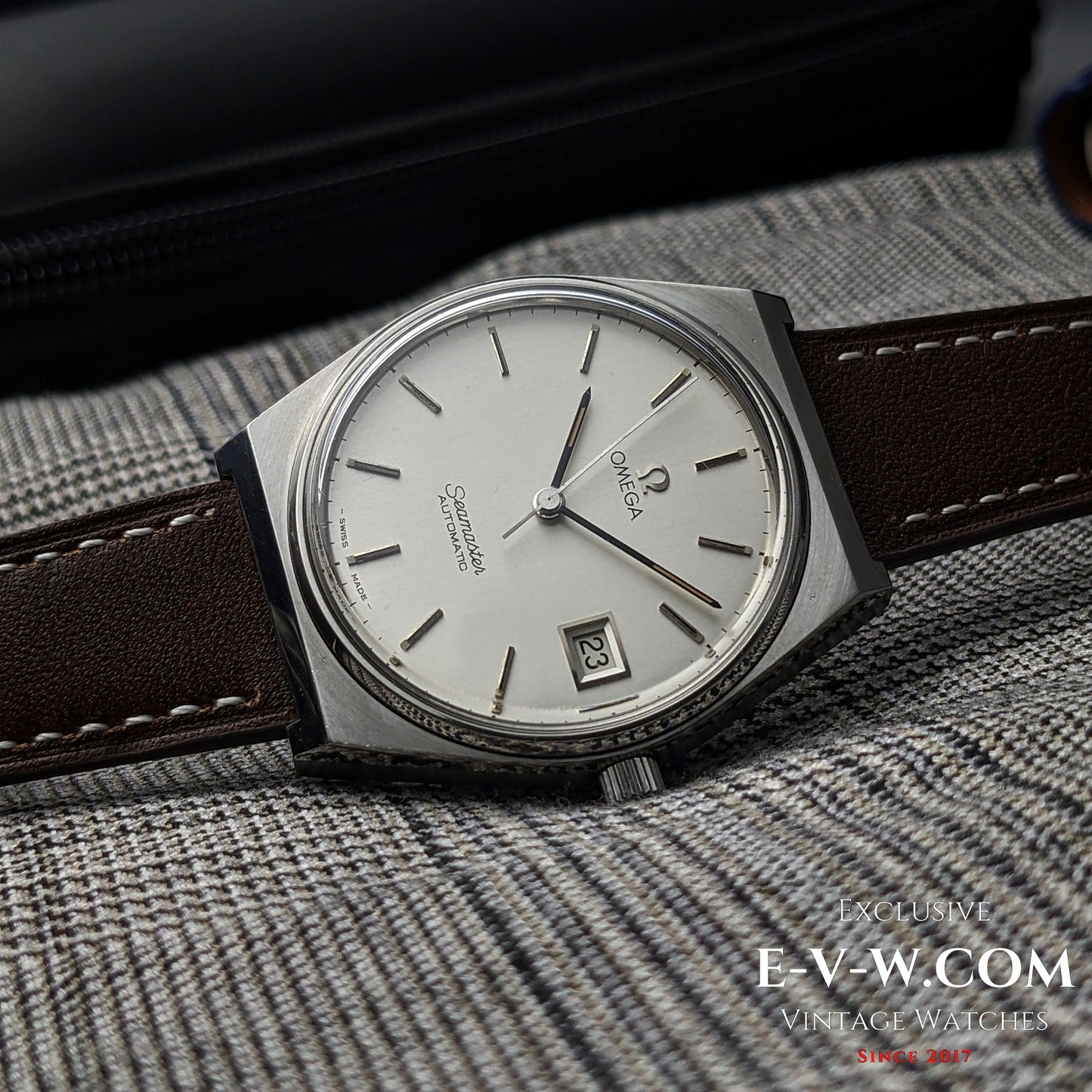 Omega Seamaster AUTOMATIQUE milieu des années 1970 | Réf. 166.0203 | Cal. 1012 | Année 1975 | Révisée