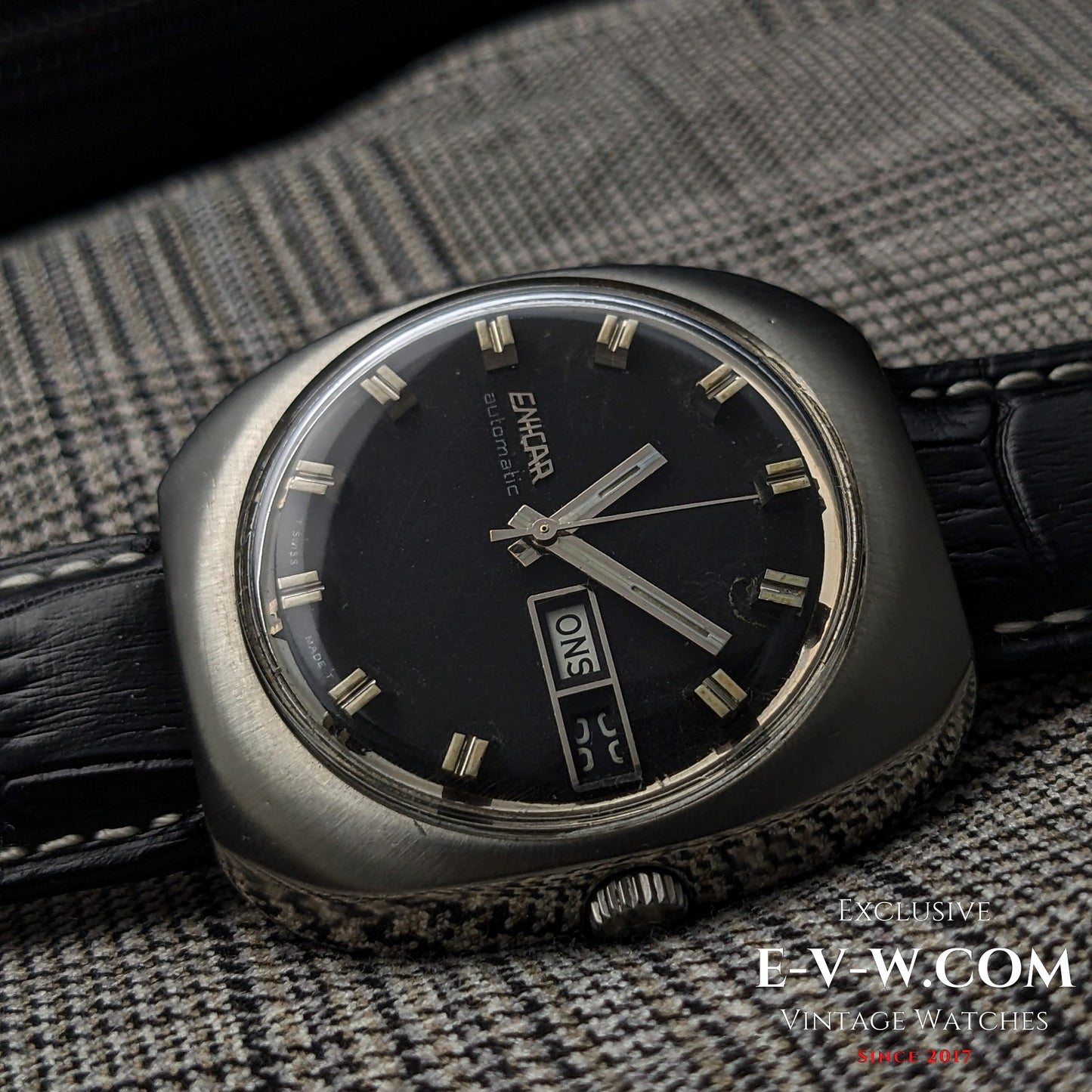 Enicar Day-Date | Réf. 147-01-13 | Calibre AR 1147 | Année 1970 | Révisée 