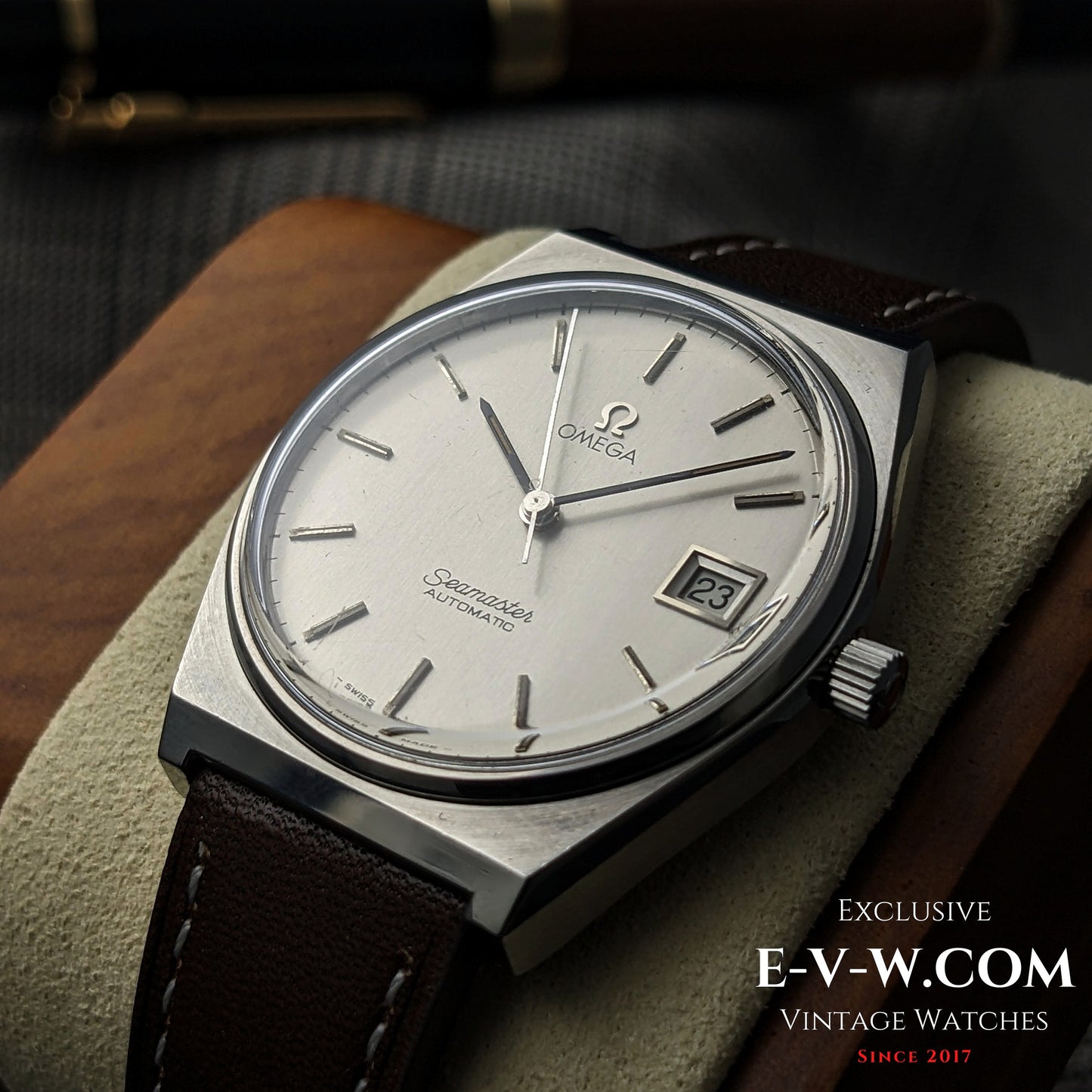 Omega Seamaster AUTOMATIQUE milieu des années 1970 | Réf. 166.0203 | Cal. 1012 | Année 1975 | Révisée