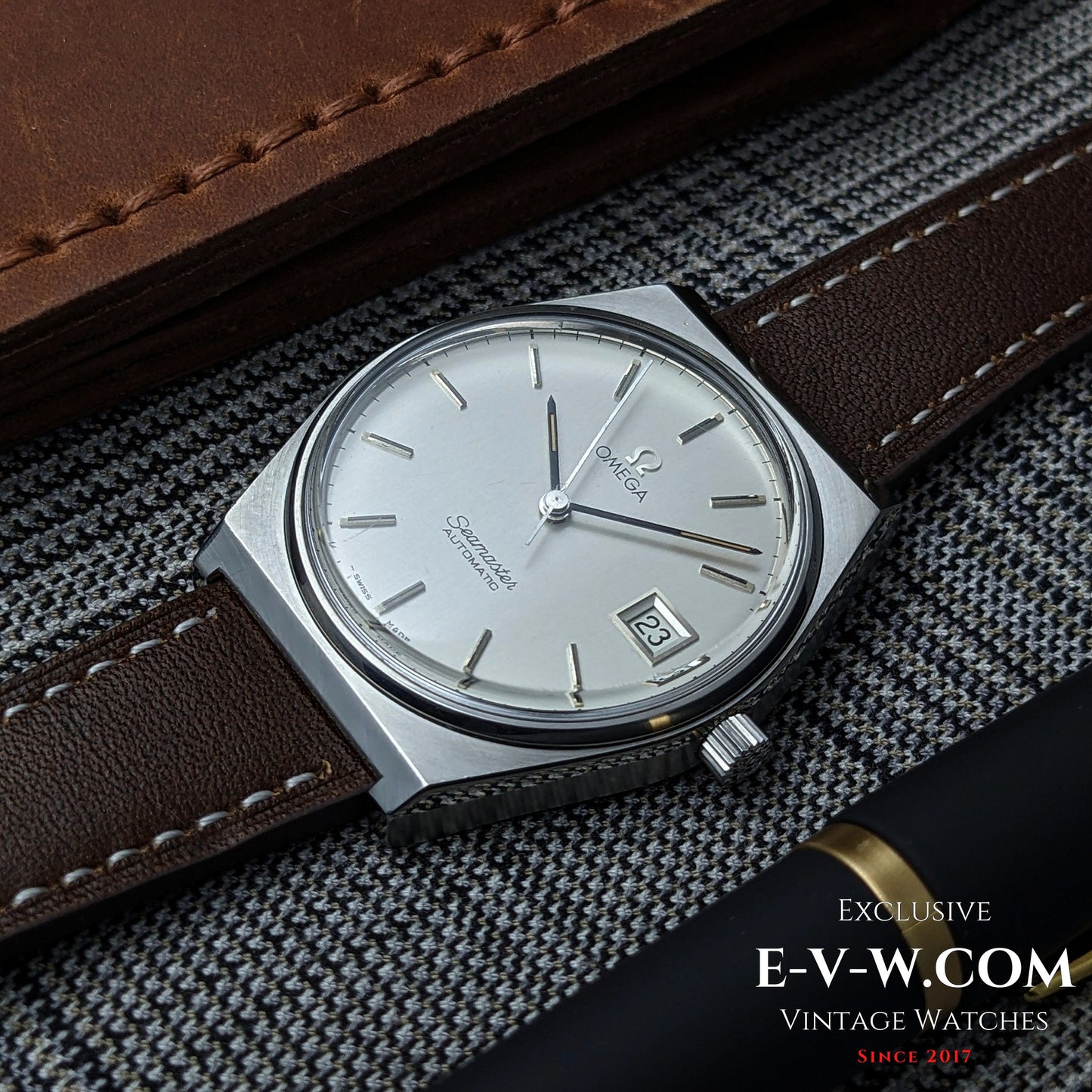 Omega Seamaster AUTOMATIQUE milieu des années 1970 | Réf. 166.0203 | Cal. 1012 | Année 1975 | Révisée