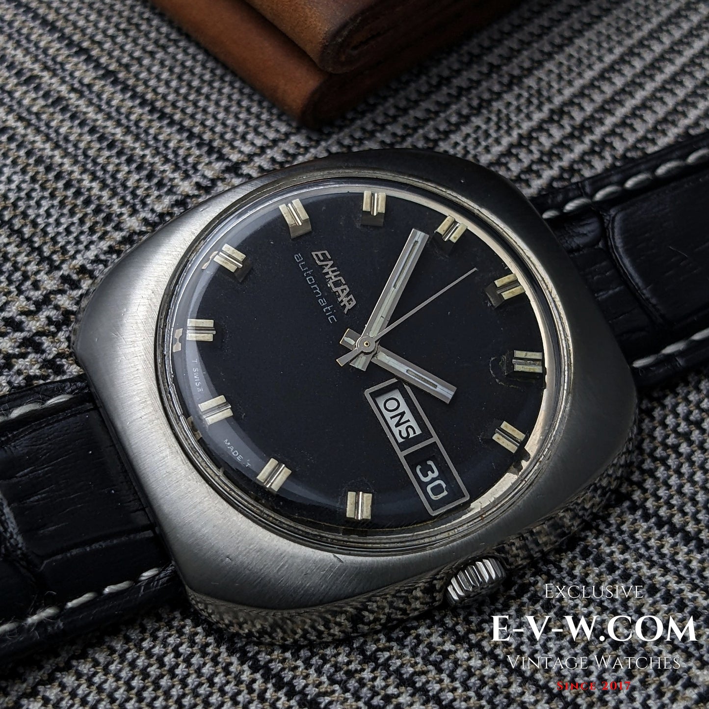 Enicar Day-Date | Réf. 147-01-13 | Calibre AR 1147 | Année 1970 | Révisée 