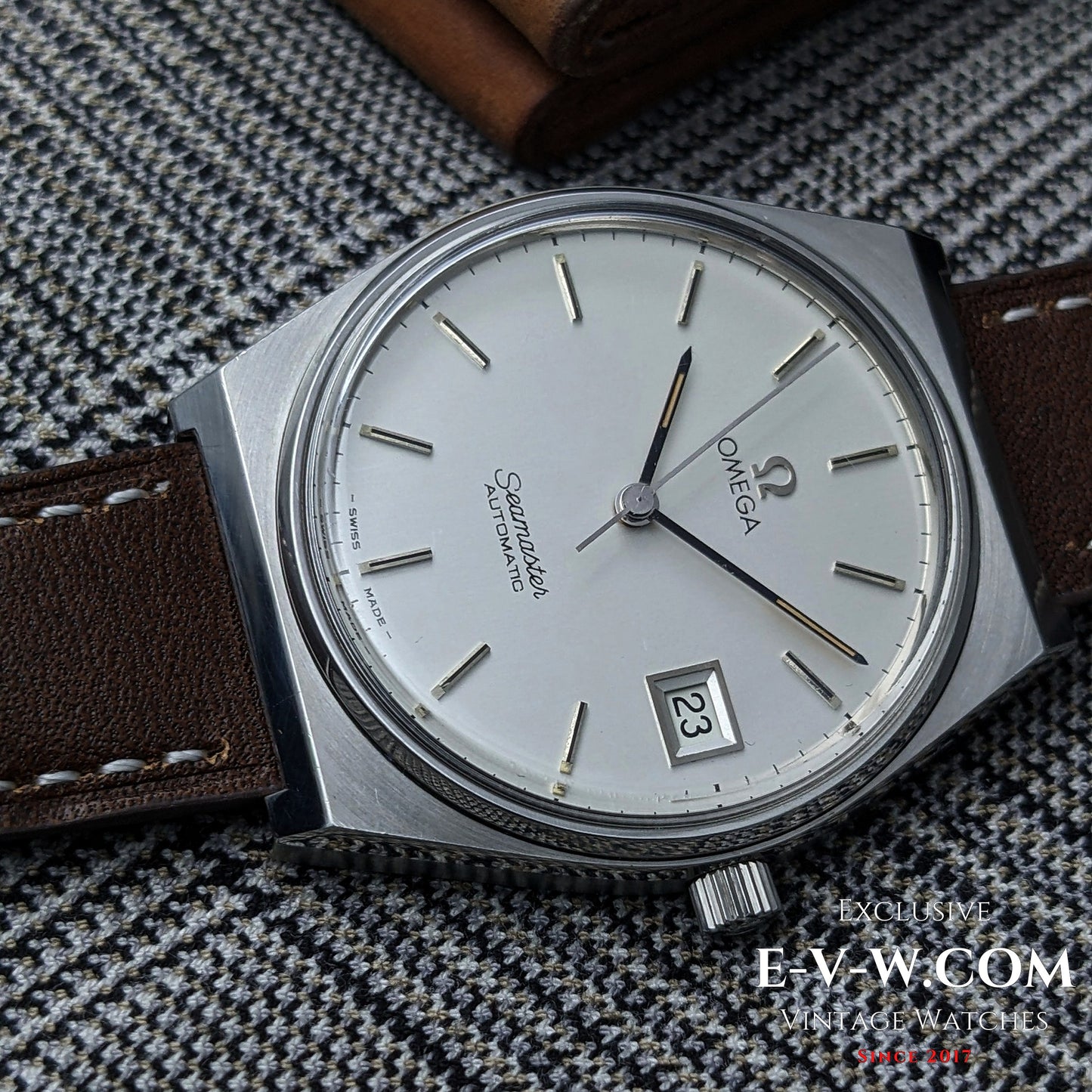 Omega Seamaster AUTOMATIQUE milieu des années 1970 | Réf. 166.0203 | Cal. 1012 | Année 1975 | Révisée