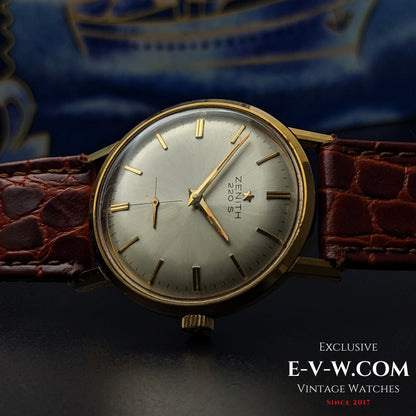 Années 1960 — Zenith Stellina (« petite étoile ») 220 S | Réf. 339A486 | Cal. 2531 | Révisée 