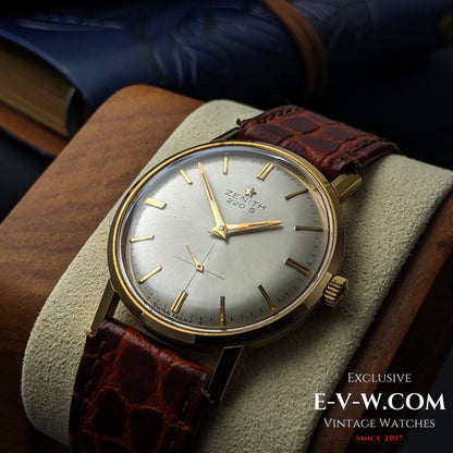 Années 1960 — Zenith Stellina (« petite étoile ») 220 S | Réf. 339A486 | Cal. 2531 | Révisée 