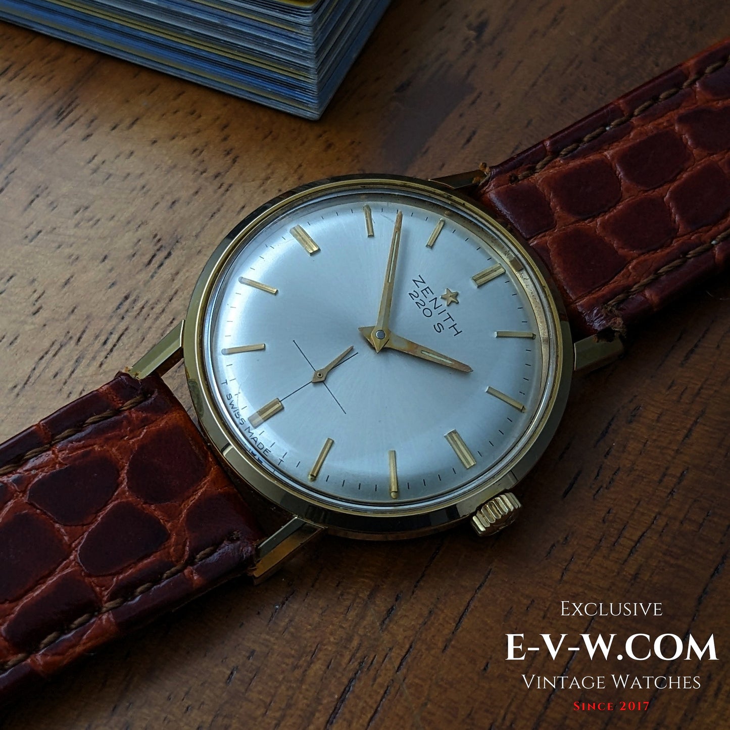 Années 1960 — Zenith Stellina (« petite étoile ») 220 S | Réf. 339A486 | Cal. 2531 | Révisée 