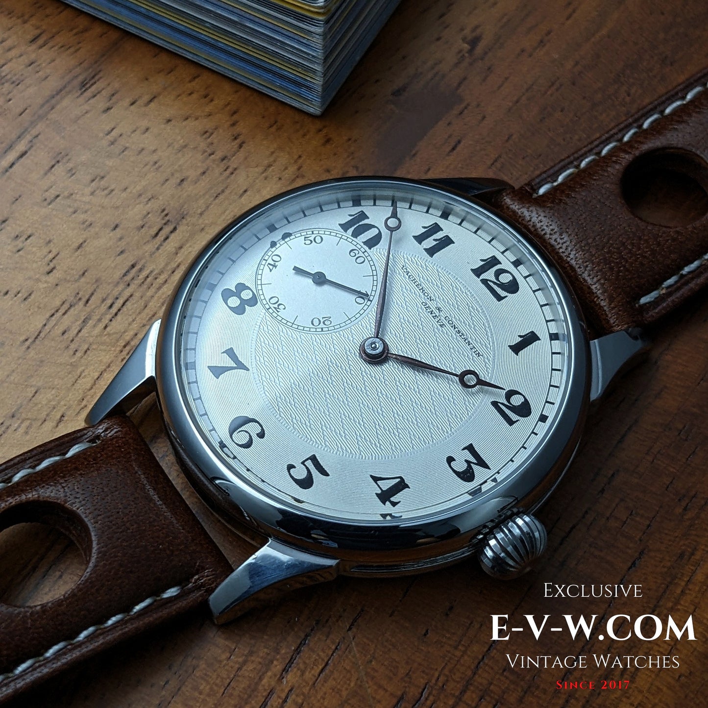 110 ans Antique Vacheron &amp; Constantin Genève - mouvement de montre de poche (c.1915) - Révisé