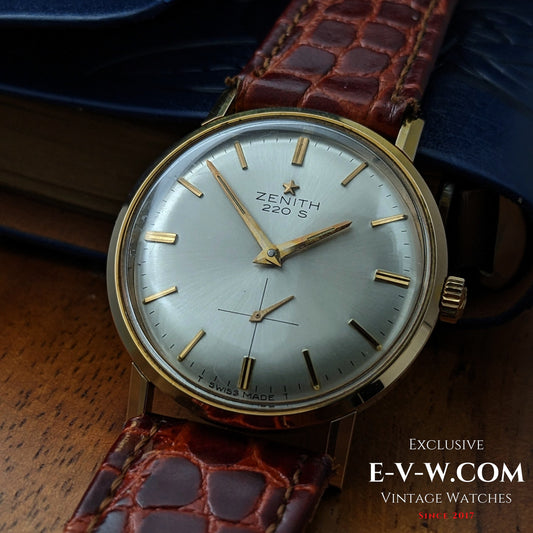 Années 1960 — Zenith Stellina (« petite étoile ») 220 S | Réf. 339A486 | Cal. 2531 | Révisée 