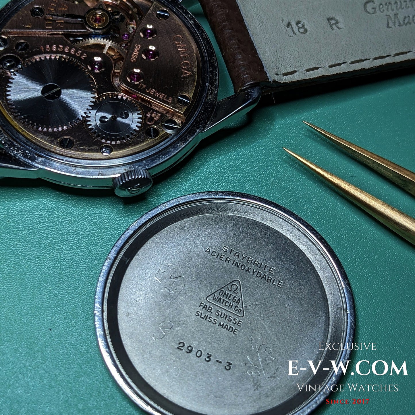 Omega Genève 69 ans | Réf. 2903-3 | Cal. 267 | Millésime 1956 | Révisée
