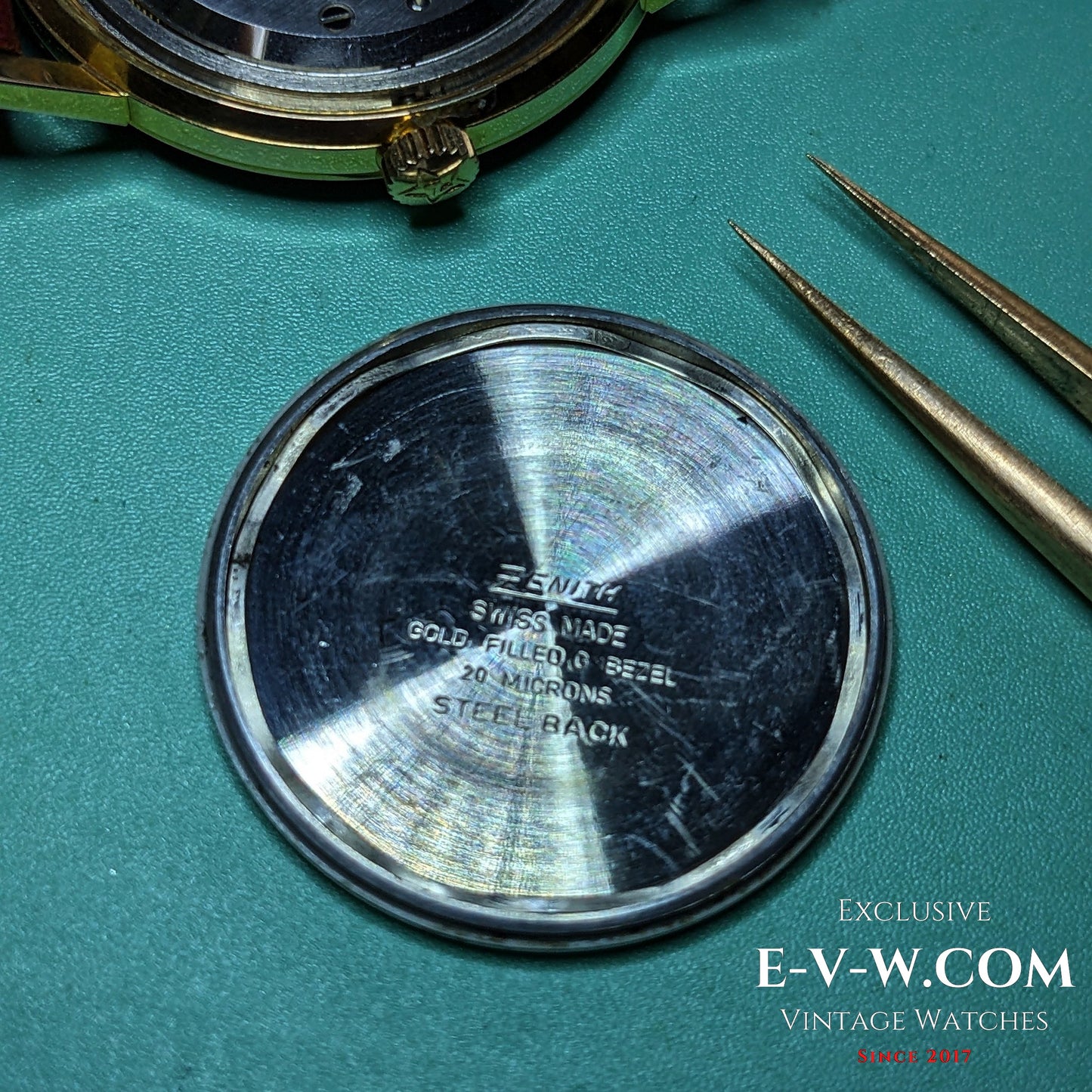 Années 1960 — Zenith Stellina (« petite étoile ») 220 S | Réf. 339A486 | Cal. 2531 | Révisée 