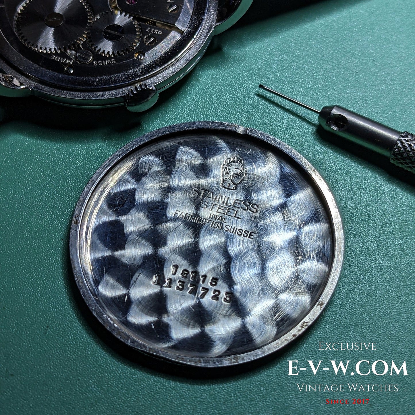 Début des années 1960 — Movado Splendit | Réf. 18A15 | Cal. 125 | Millésime 1960 | Révisée 