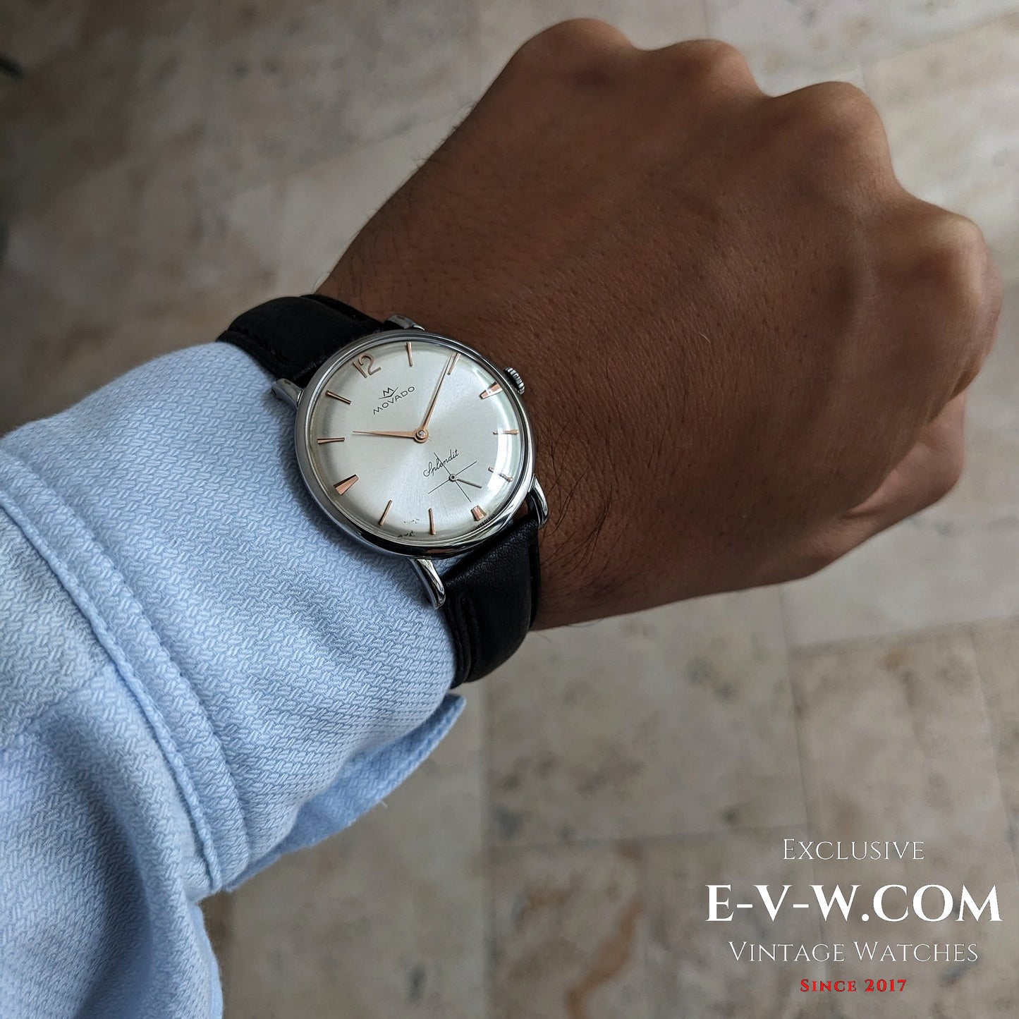 Début des années 1960 — Movado Splendit | Réf. 18A15 | Cal. 125 | Millésime 1960 | Révisée 