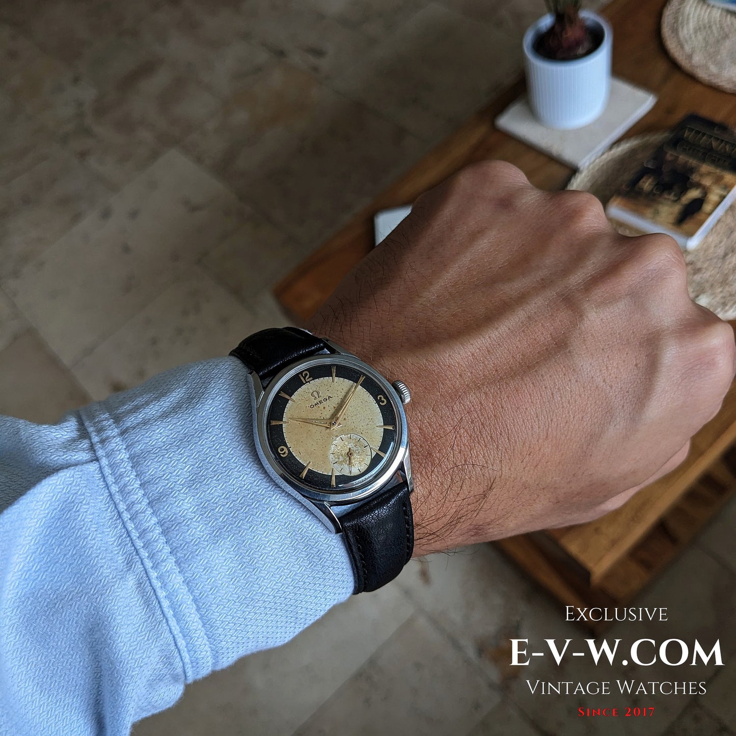 Omega Bullseye de 69 ans | Réf. 2891-1 | Cal. 267 | Millésime 1956 | Révisée