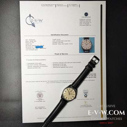 56 ans — IWC Schaffhausen - R 810 — Cal. 89 — Millésime 1969 — Révisée