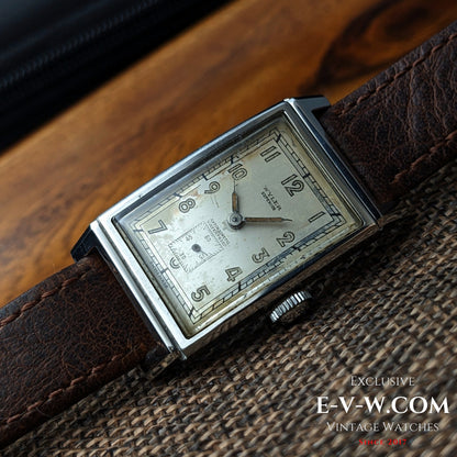 Wyler Tank Superior Antimagnétique Vintage 85 ans / Cal. Wyler Suisse / Vintage années 1940