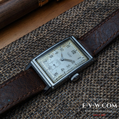 Wyler Tank Superior Antimagnétique Vintage 85 ans / Cal. Wyler Suisse / Vintage années 1940