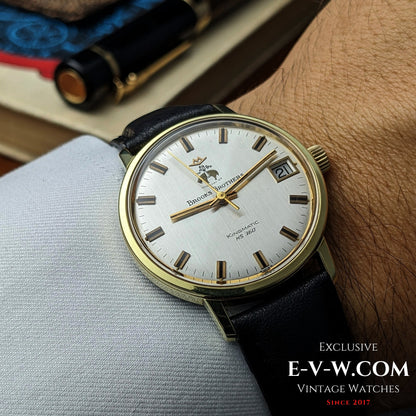 Montre Movado Brooks Brothers Kingmatic HS360 High-Beat des années 70 | Cal. 408 | Année 1970 | Révisée