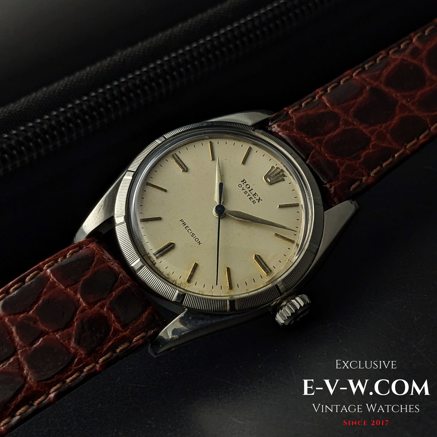 Rolex Oyster Precision classique du début des années 1960, sans luminescence | Réf. 6427 | Cal. 1210 | Années 1960 | Révisée
