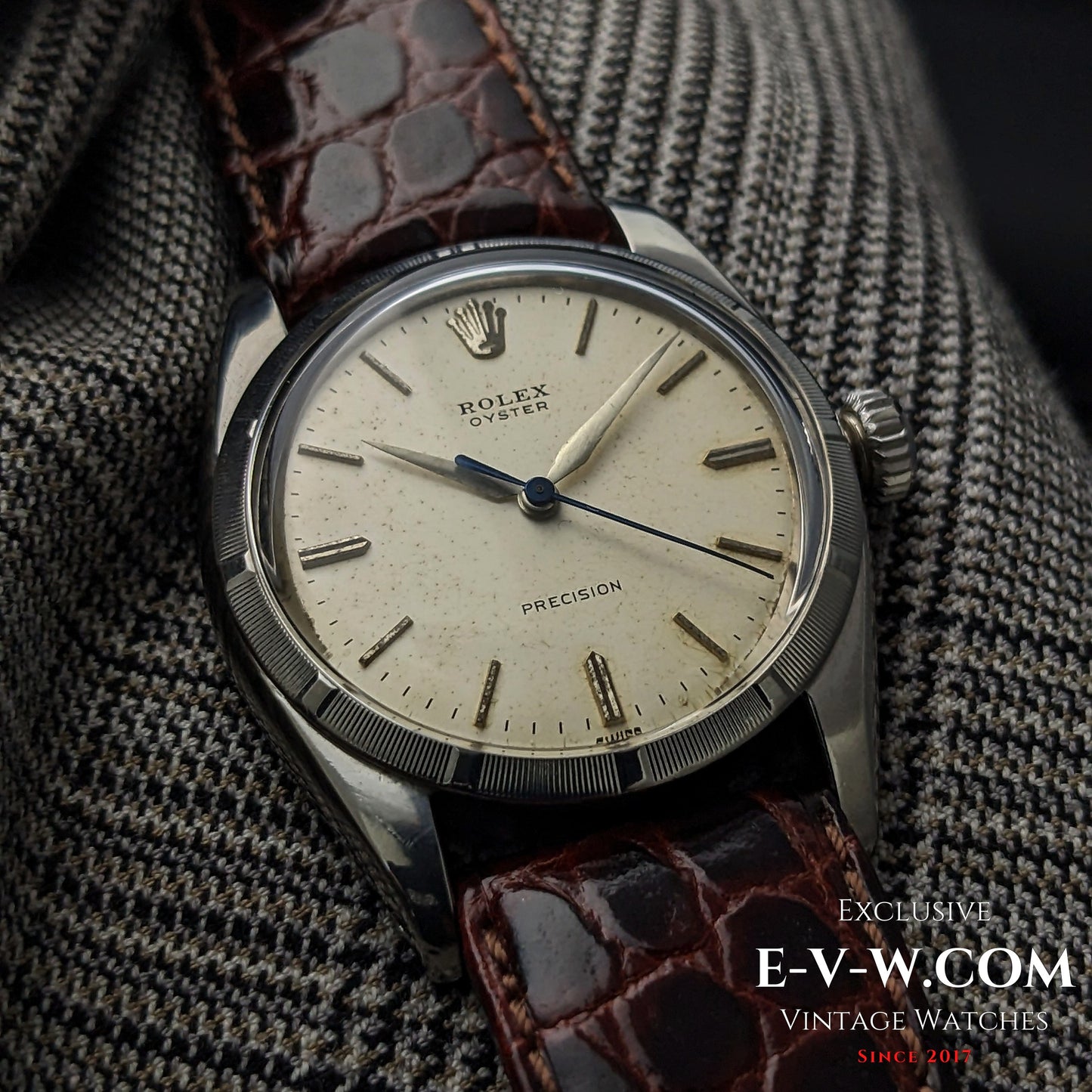 Rolex Oyster Precision classique du début des années 1960, sans luminescence | Réf. 6427 | Cal. 1210 | Années 1960 | Révisée