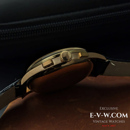 Chronographe Suisse en Or 18 Carats | Géant 38mm | Cal. Landéron 51 | millésime 1950 | Entretenu