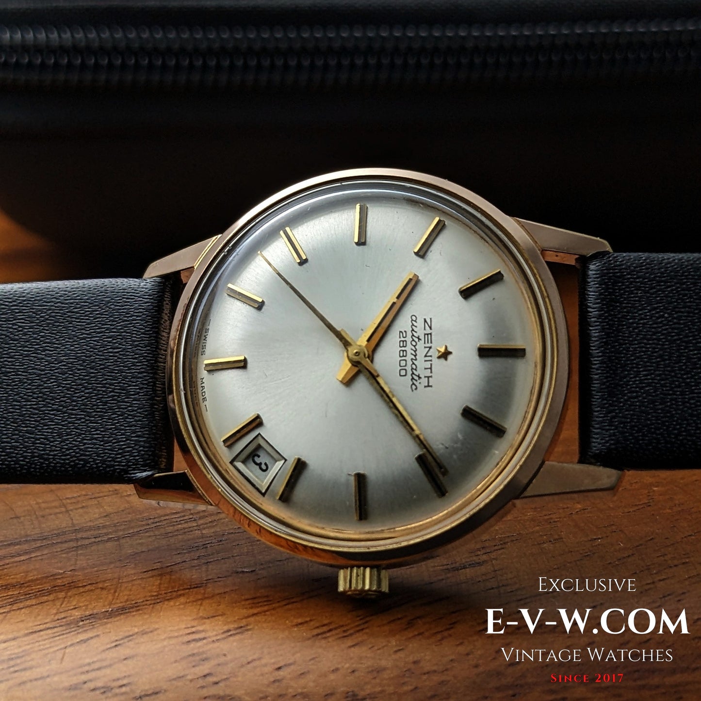 Montre automatique Zenith « 28800 » des années 1970 | Calibre 2562PC | Modèle vintage des années 1970 | Révisée