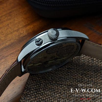 IWC Schaffhausen de 117 ans | Transformation de montre de poche en montre-bracelet | Cal. 53 SAv (48,3 cm H 16,5 cm) | Modèle ancien de 1908 | Révisée