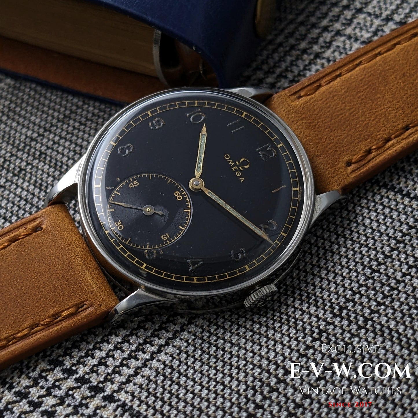 Omega de la Seconde Guerre mondiale (86 ans) | Calibre 26,5 SOB T2 | Année 1939 | Révisée