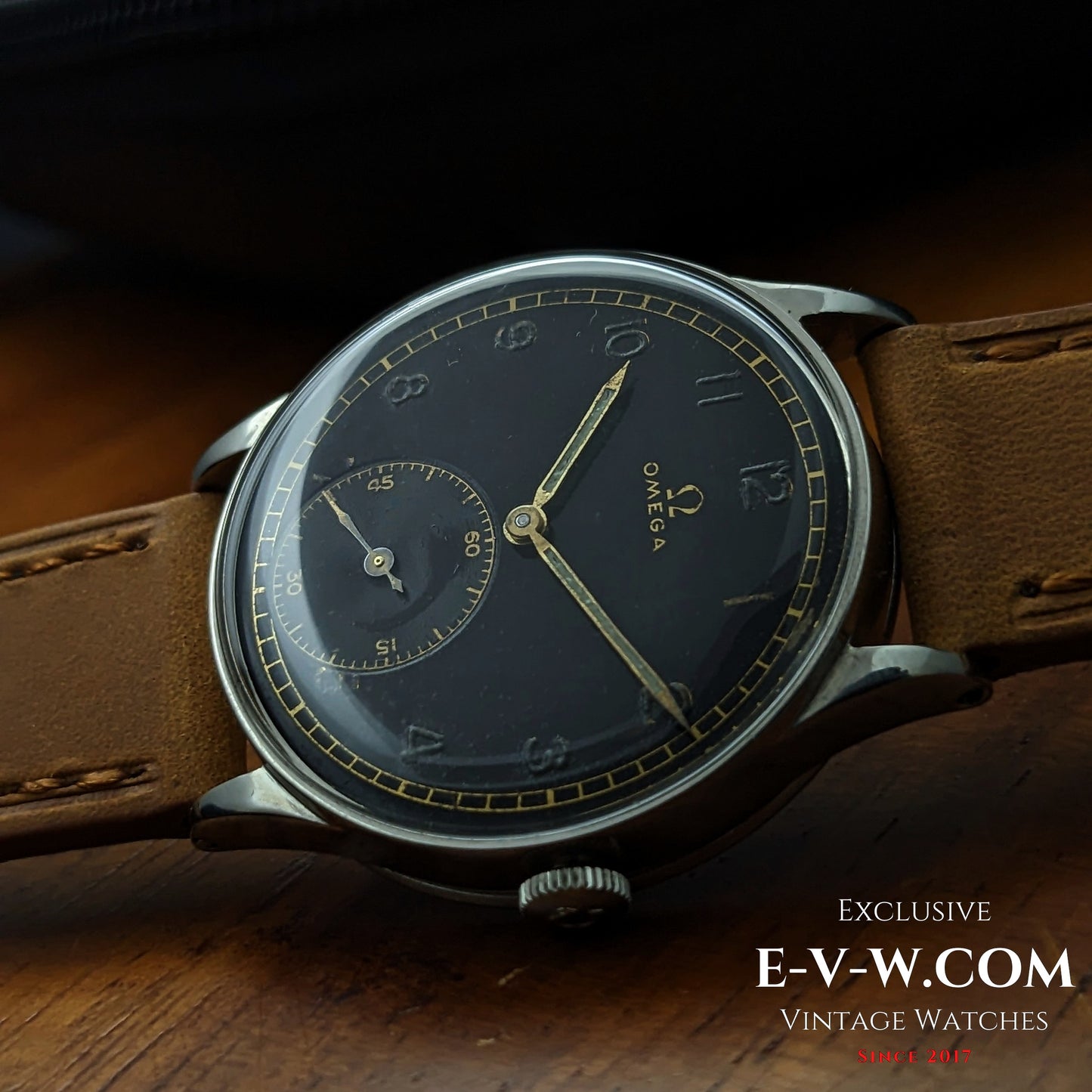 Omega de la Seconde Guerre mondiale (86 ans) | Calibre 26,5 SOB T2 | Année 1939 | Révisée